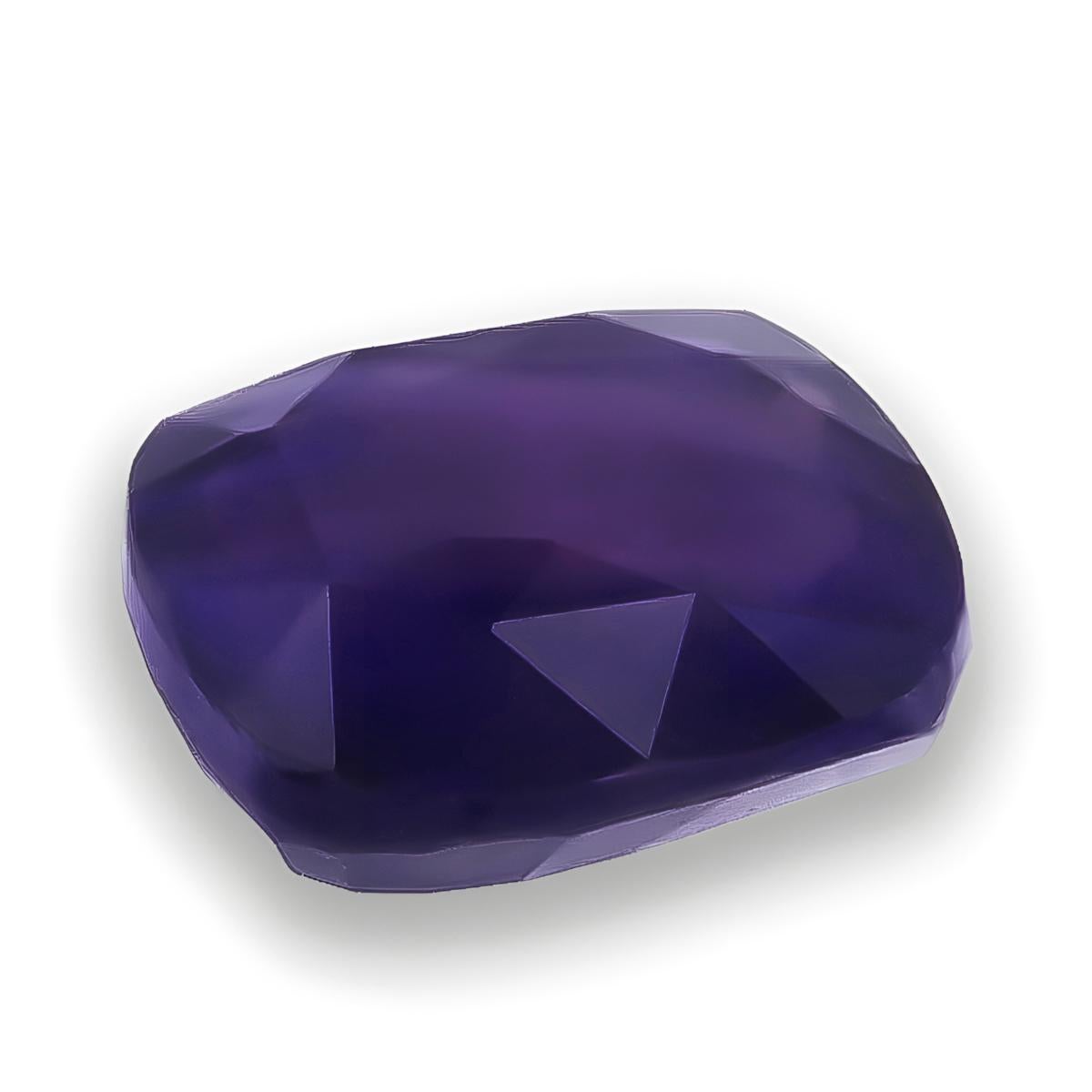 Natural Purple Sapphire Gemstone 3.08 carats / JupiterGem In New Condition For Sale In Los Angeles, CA
