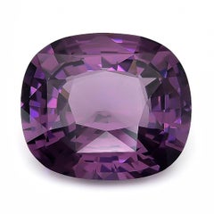 Spinelle violette naturelle 8,35 carats avec rapports GIA / JupiterGem