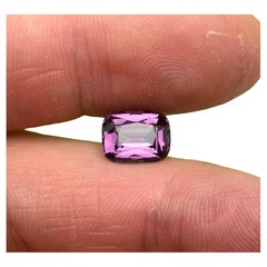 Pierre naturelle spinelle violet en vrac 4.05 Ct, taille coussin, Origine Sri Lanka