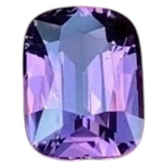 Natural Purple spinel loose gemstone 4.05 Ct ., Cushion cut, Origin Sri Lanka