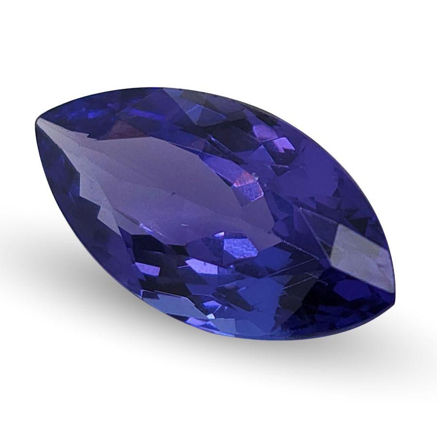 Marquise Cut Natural Purple Tanzanite Gemstone 4.40 carats / JupiterGem For Sale