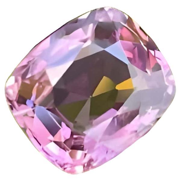 Natural Purplish Pink Burmese Spinel 2.45 carats Fancy Cushion Cut Gemstone For Sale