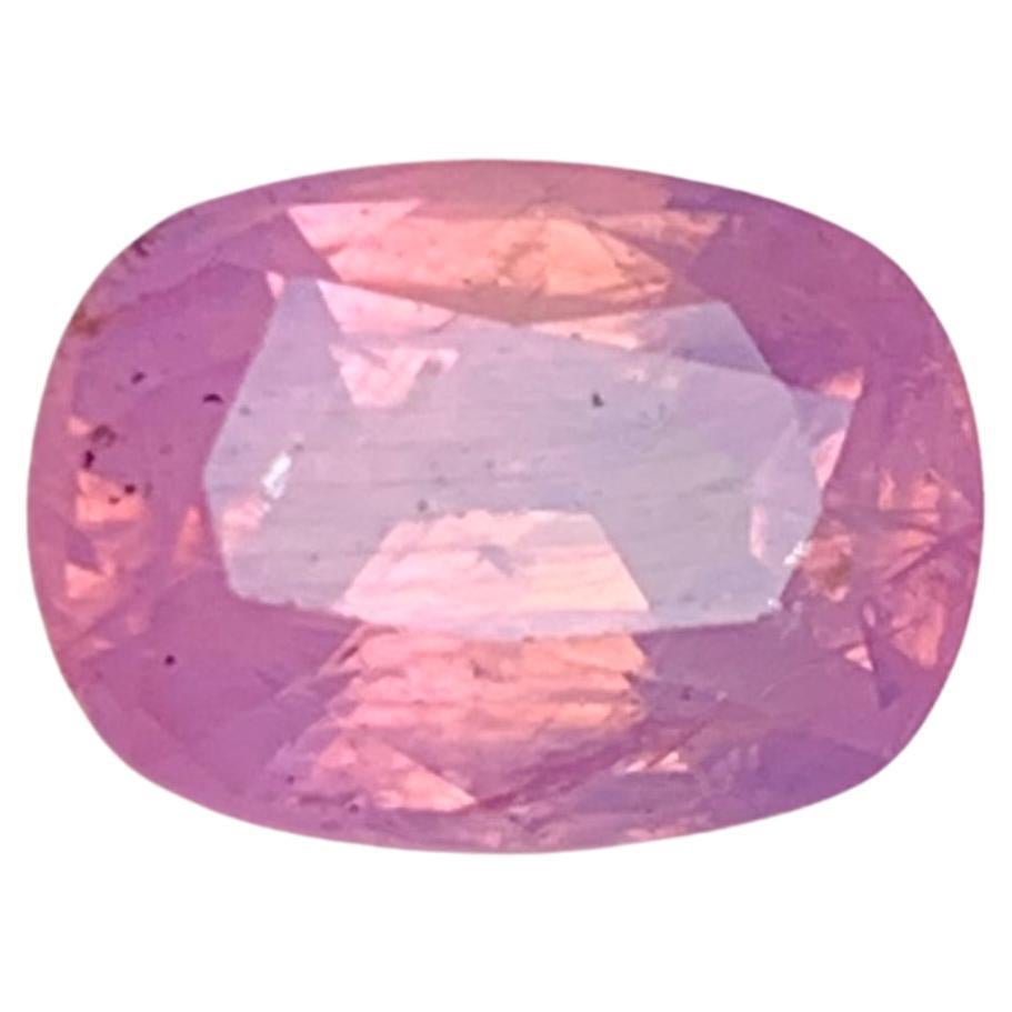 Natürliche lila rosa Saphir zertifiziert 2.79Ct Oval Cut lose Edelstein für Ring
