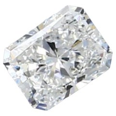 Natural Radiant Cut Diamond in a 0.41 Carat H VS1, GIA Cert