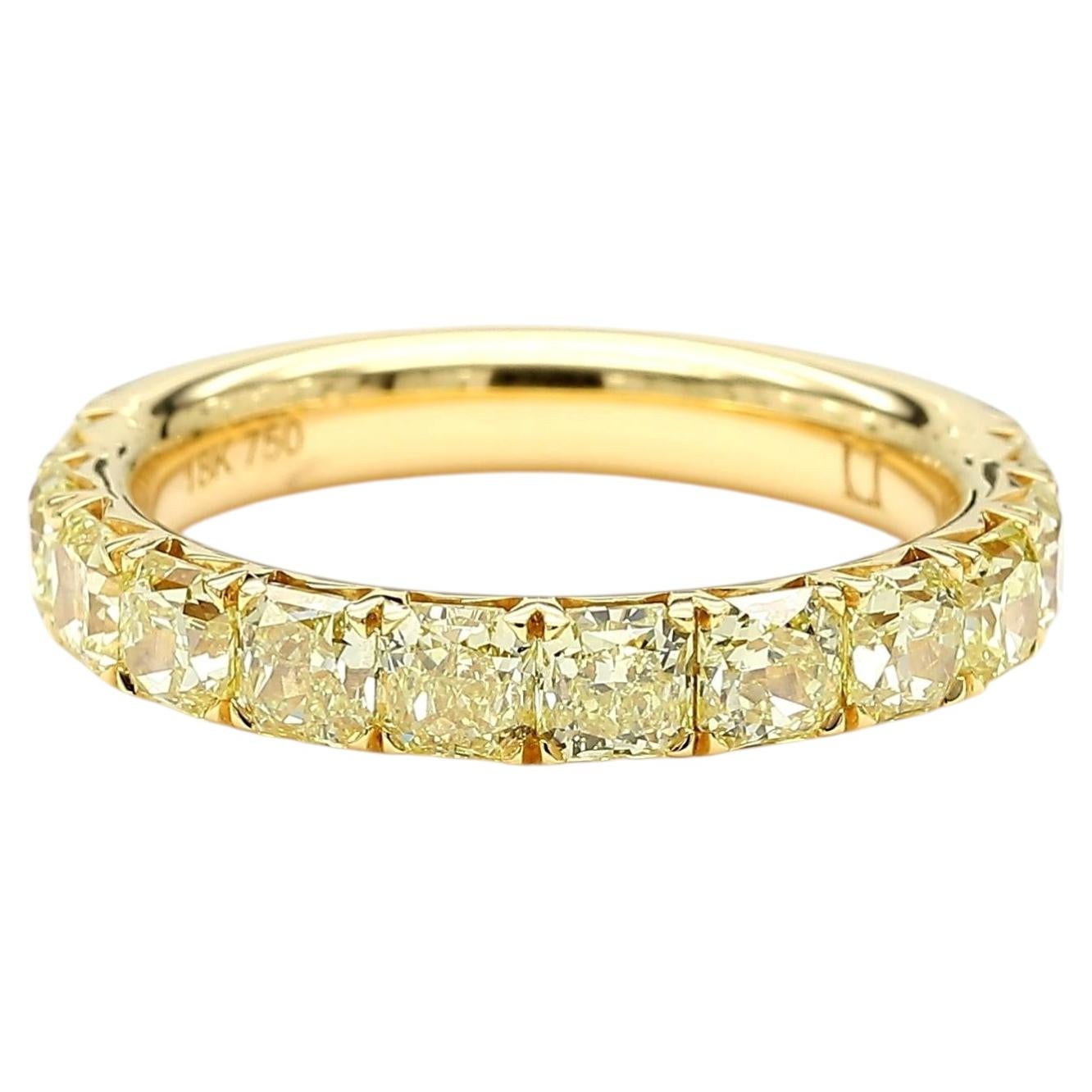 Natürlicher strahlender Diamant 2,21 Karat TW Ehering