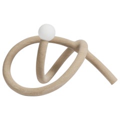 Natural Limited Edition Sand and Nylon Large Floor Lamp by Hot Wire Extensions