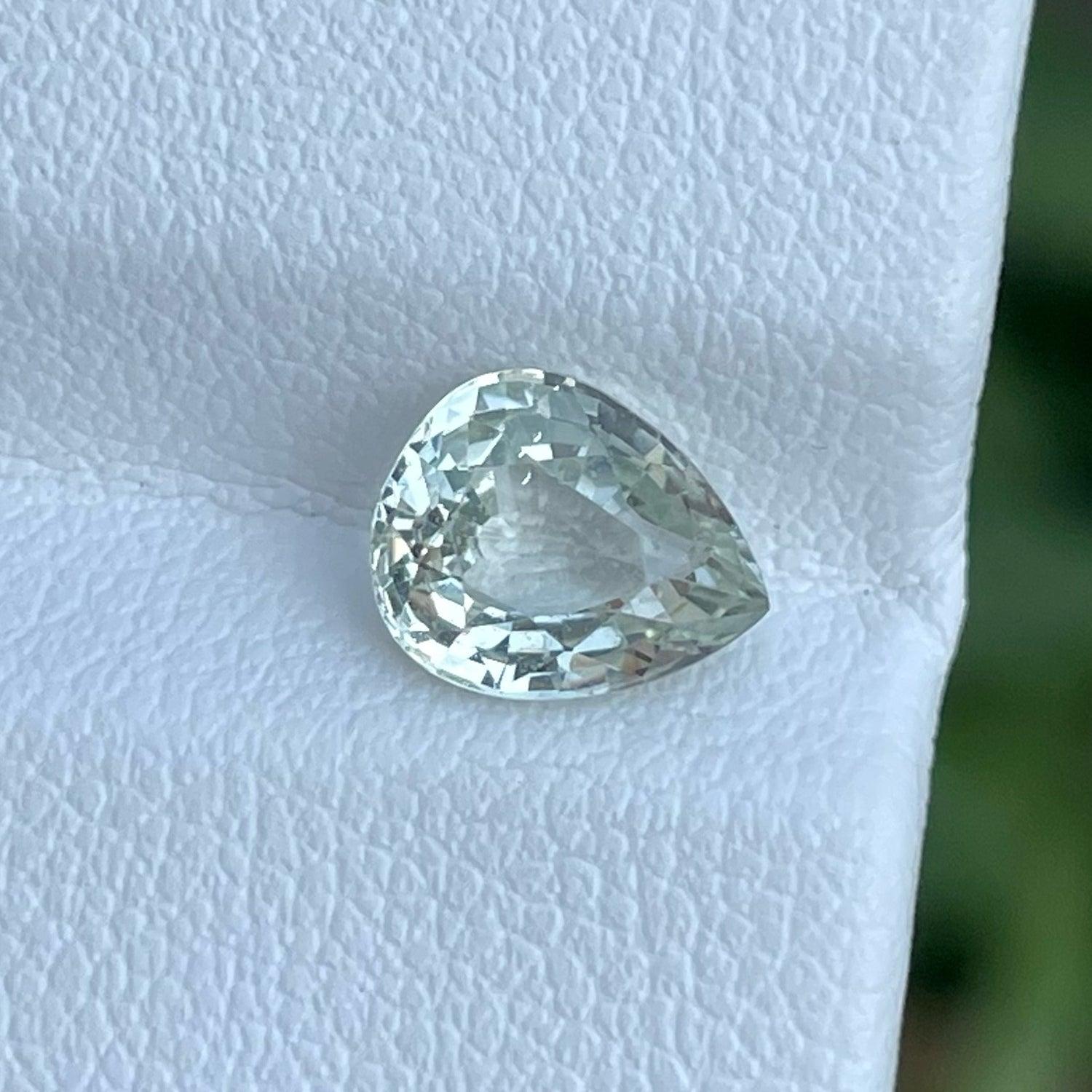 white sapphire loose stones