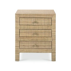 Natural Rattan Bedside Table