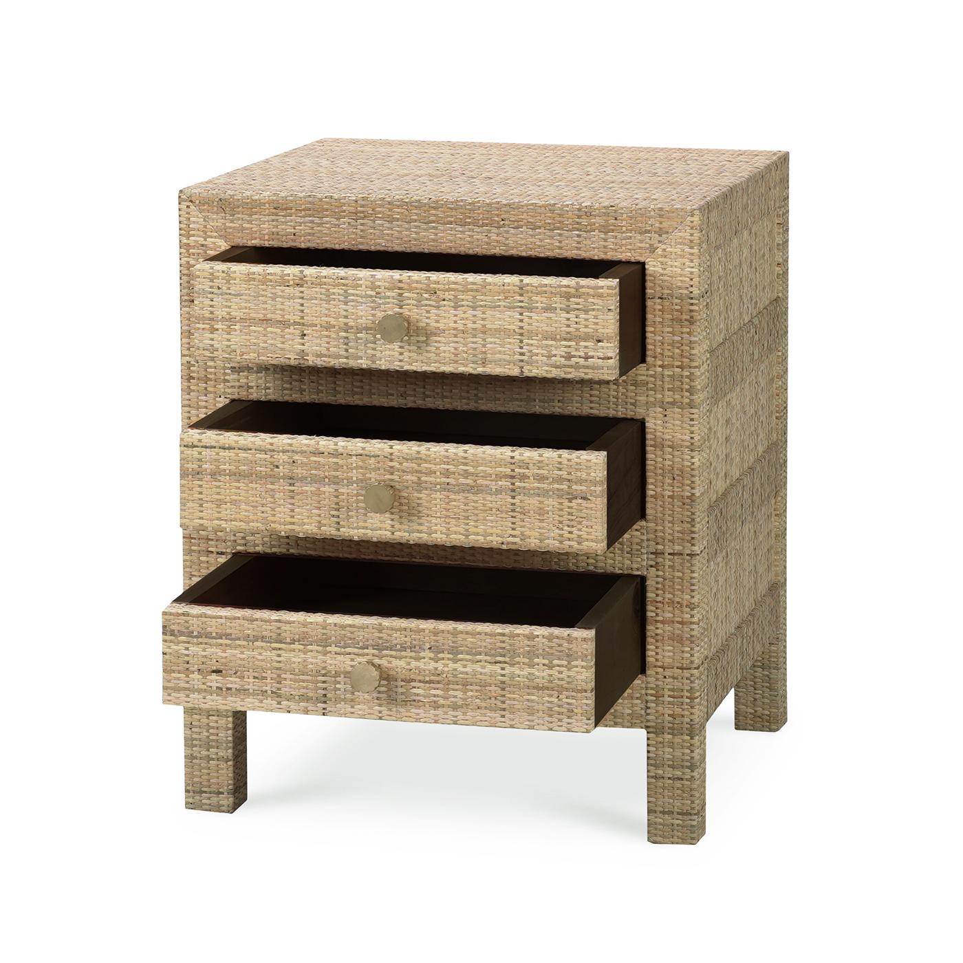 rattan bedside tables