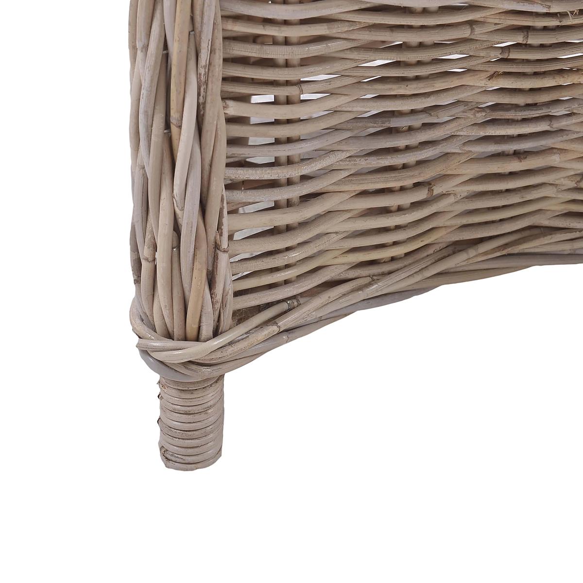 XXIe siècle et contemporain Chaise de salle à manger en rotin naturel en vente