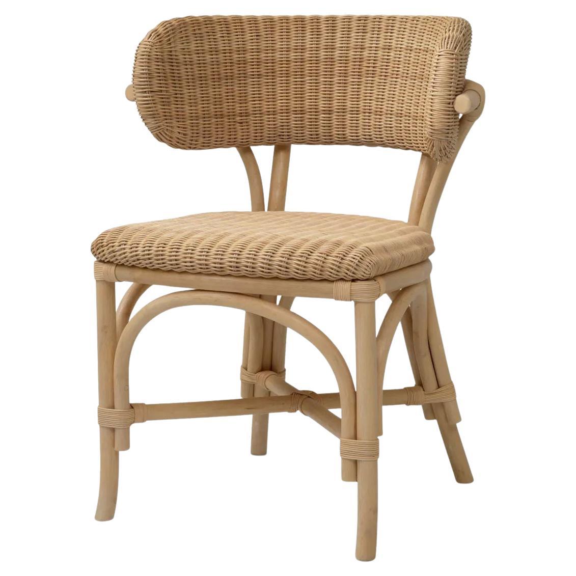 Natural Rattan Dining Chair