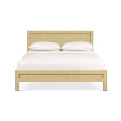 Natural Rattan King Size Bed Frame