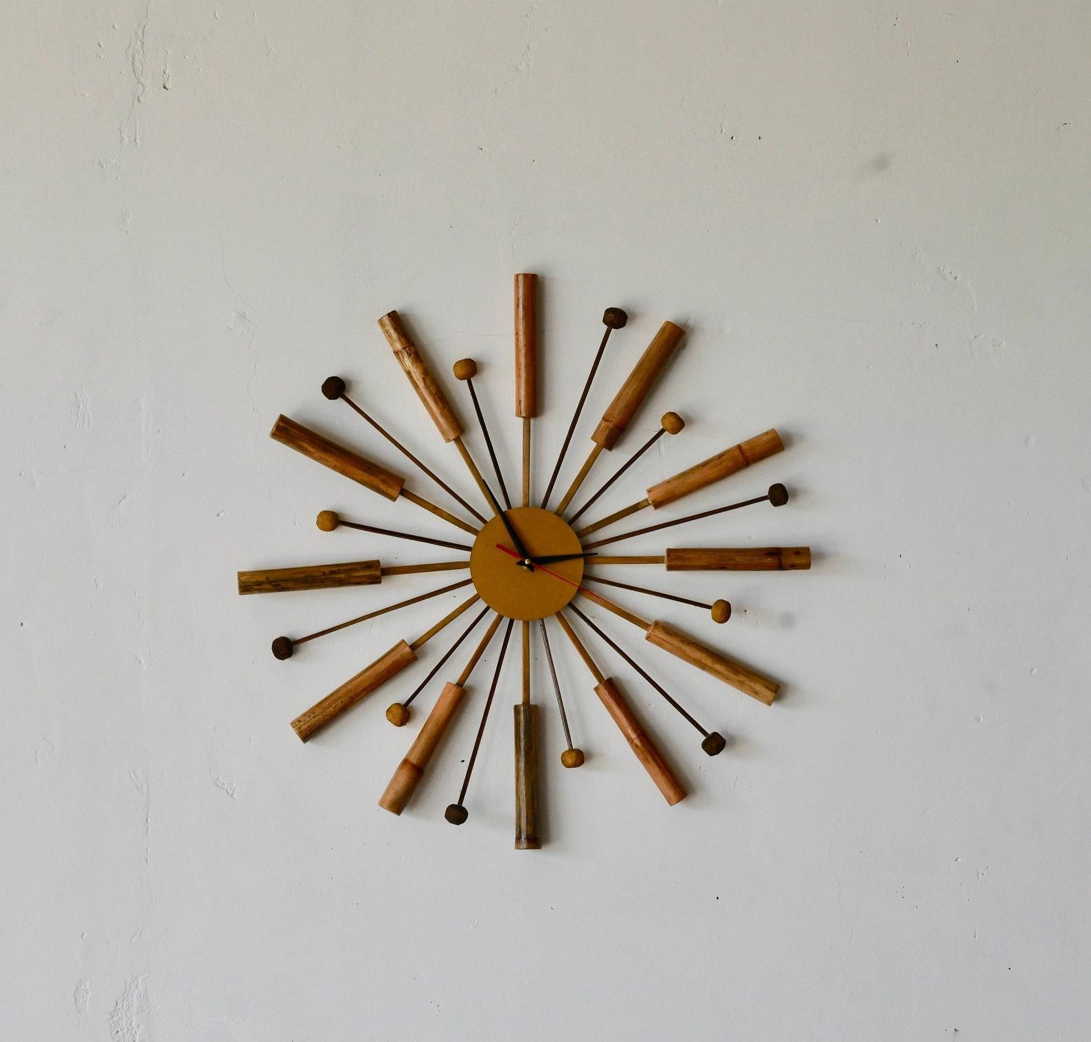 starburst wall clock