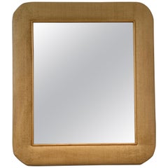 Natural Rattan Weave Over-Sized Mirror