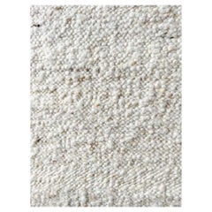 Natural Raw Wool Flatweave Runner