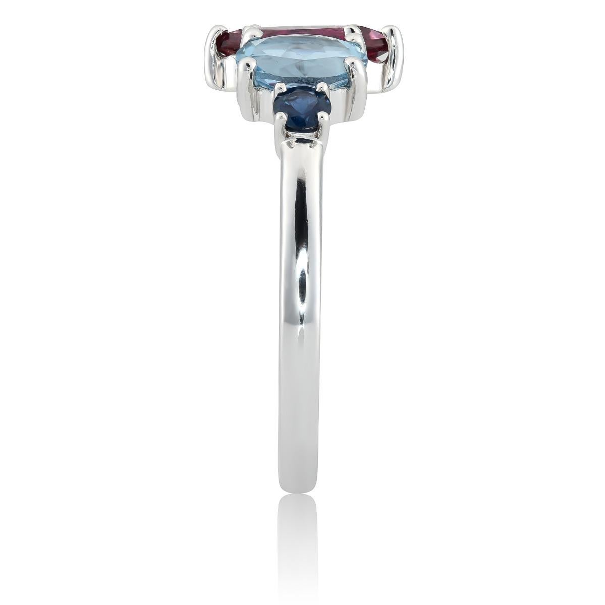 natural blue garnet