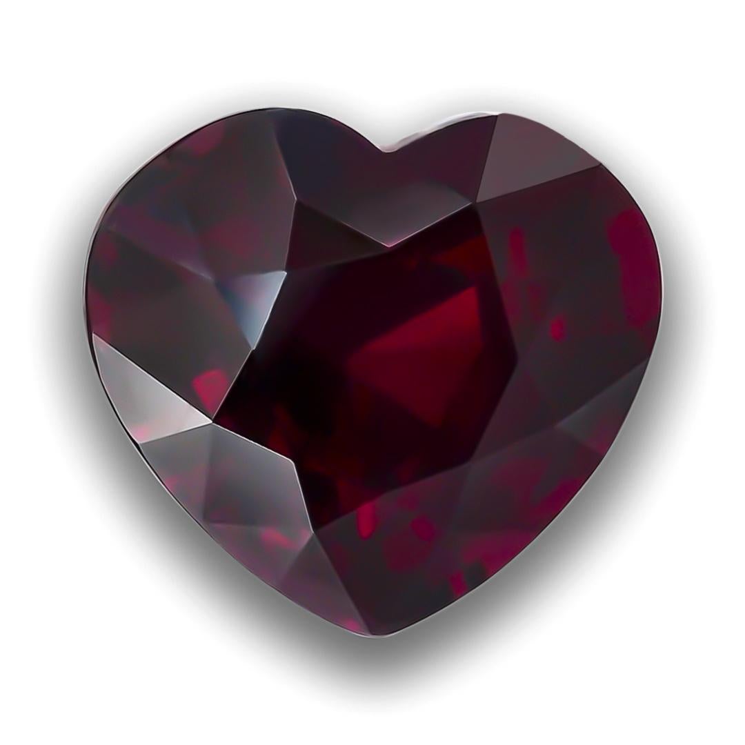 Natürlicher unerhitzter roter Granat Edelstein 14,41 Karat / JupiterGem im Zustand „Neu“ im Angebot in Los Angeles, CA