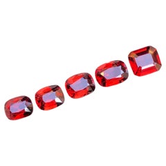 Natural Red Spinel 3.20 Carat Cushion Cut Loose Gemstones Parcel for Jewelry