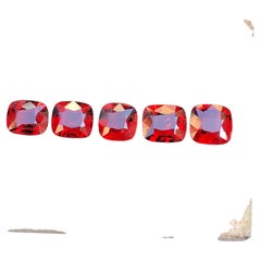 Spinello rosso naturale da 4,30 carati con taglio a cuscino, gemme sciolte per gioielli
