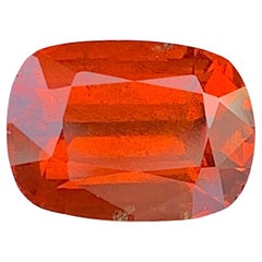 Grenat orange rougeâtre naturel : 4,49 carats Pierre de naissance du mois de janvier Grenat orange rougeâtre naturel : 4,49 carats Pierre de naissance du mois de janvier