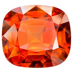 Natural Reddish Orange Grossular Garnet 5.94 Carat – Loose Garnet Gemstone