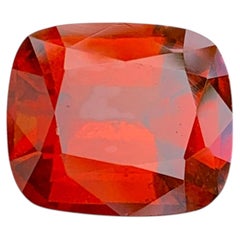 Natural Reddish Orange Grossular Garnet 8.79 Carat Loose Garnet for Ring