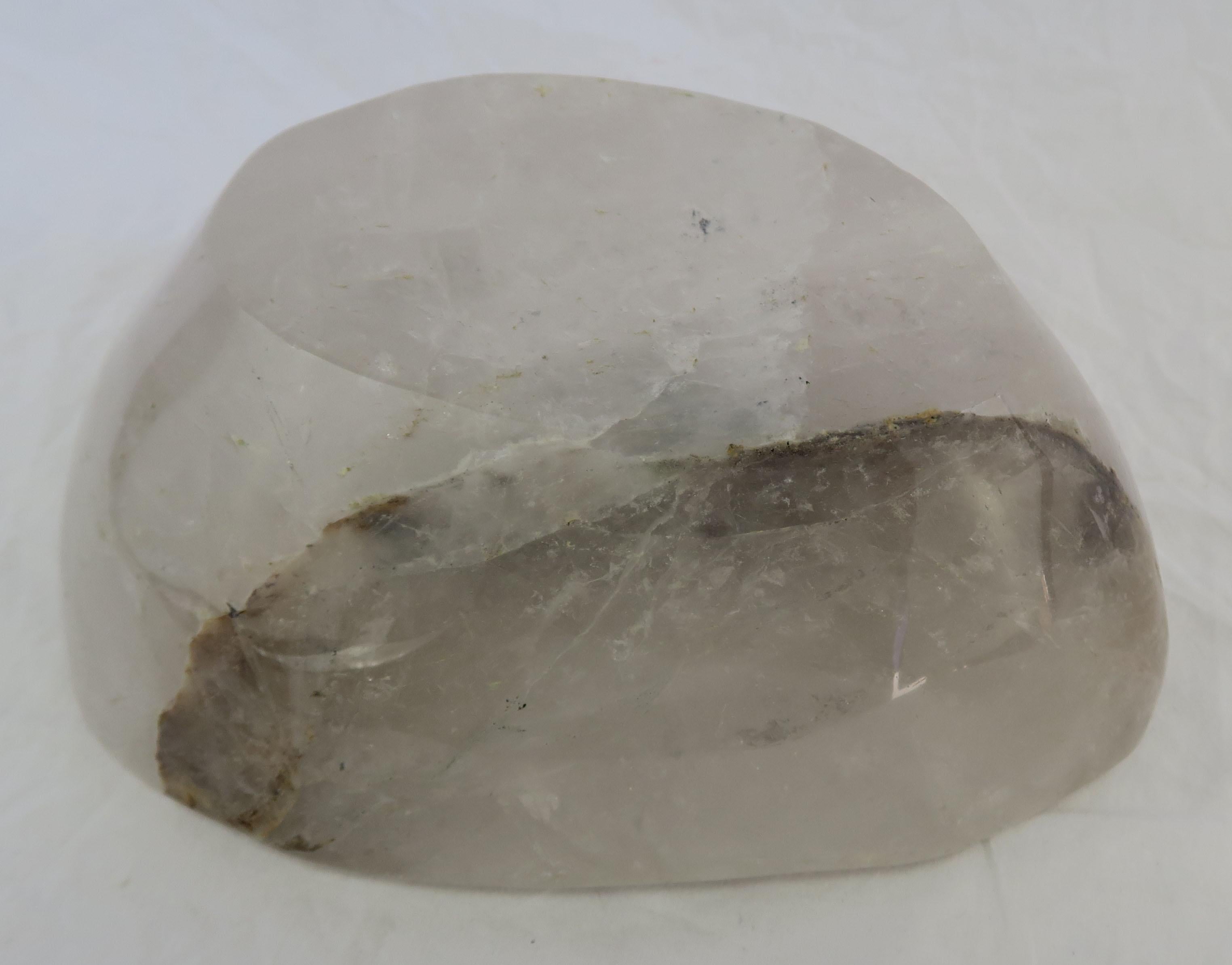 Natural Rock Crystal Accent Bowl 2