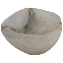 Natural Rock Crystal Accent Bowl