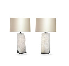 Natural Rock Crystal Lamps by Phoenix