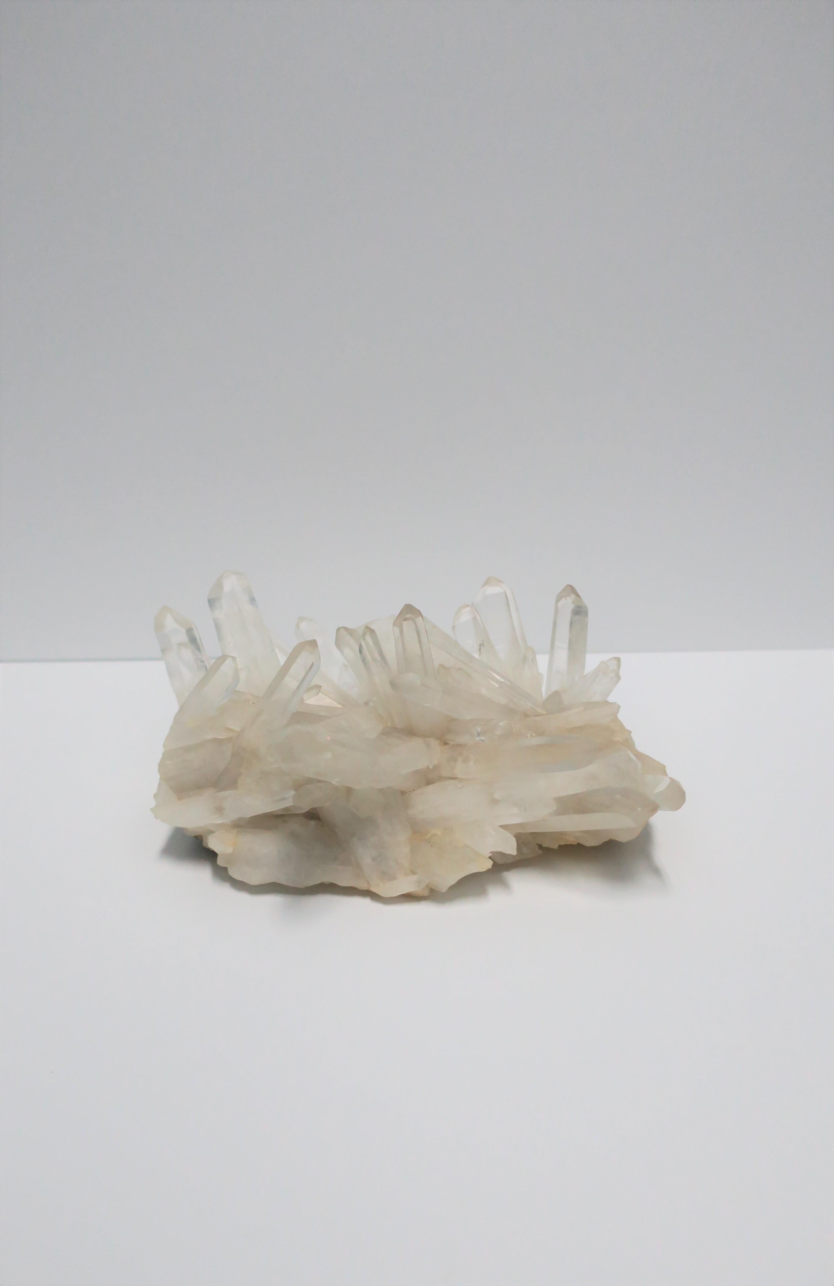 A vintage rock crystal natural specimen piece aka clear quartz. 

Piece measures: 3.75