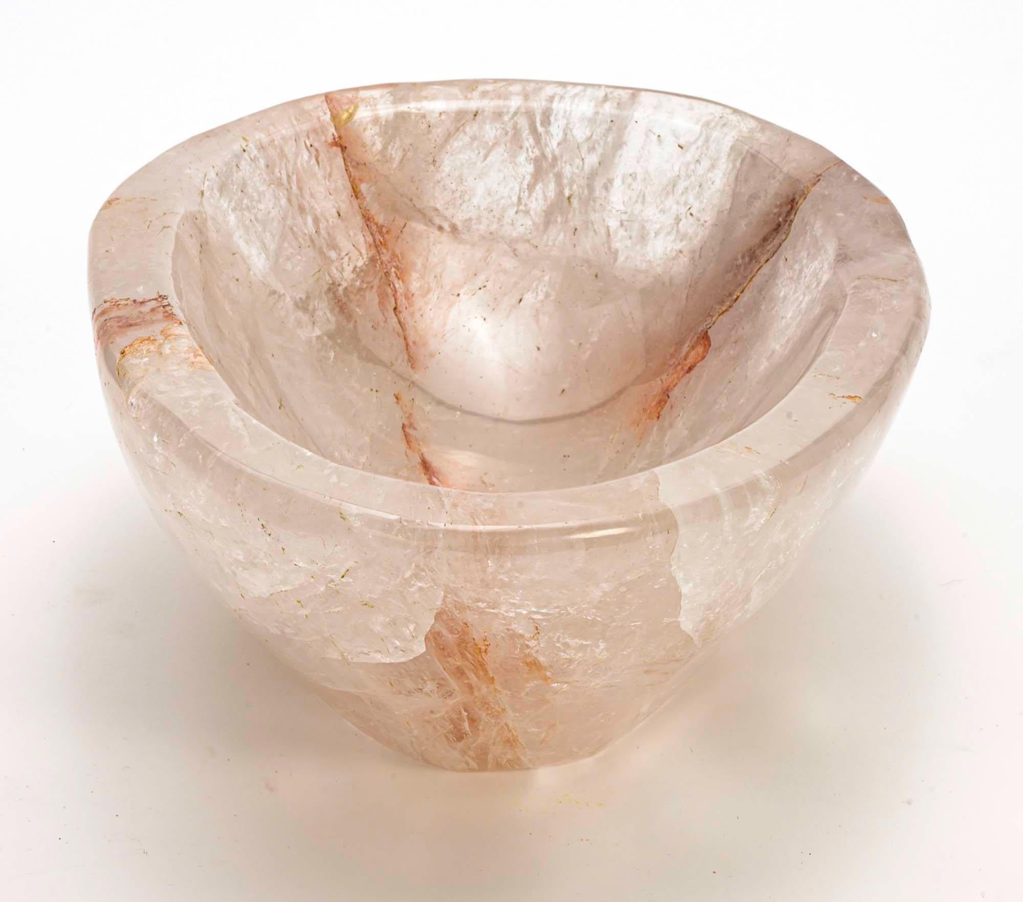  Rock Crystal Quartz Bowl For Sale 2