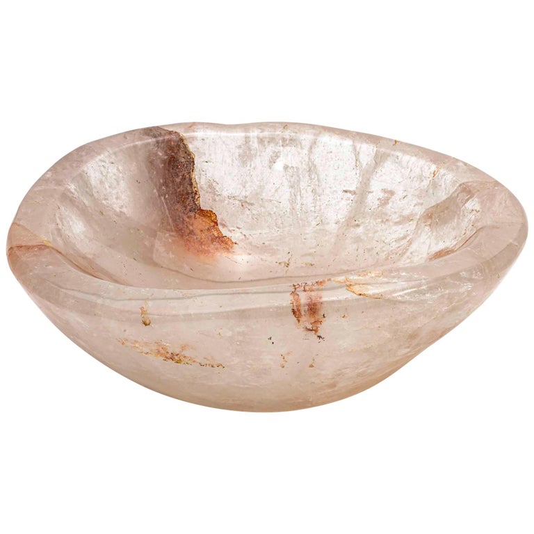 Rock Crystal Quartz Bowl For Sale at 1stDibs
