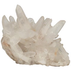 Brazilian Quartz Cluster Natural Form in Acrylic Base For Sale at 1stdibs