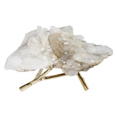 Natural Rock Crystal quartz Sculpture