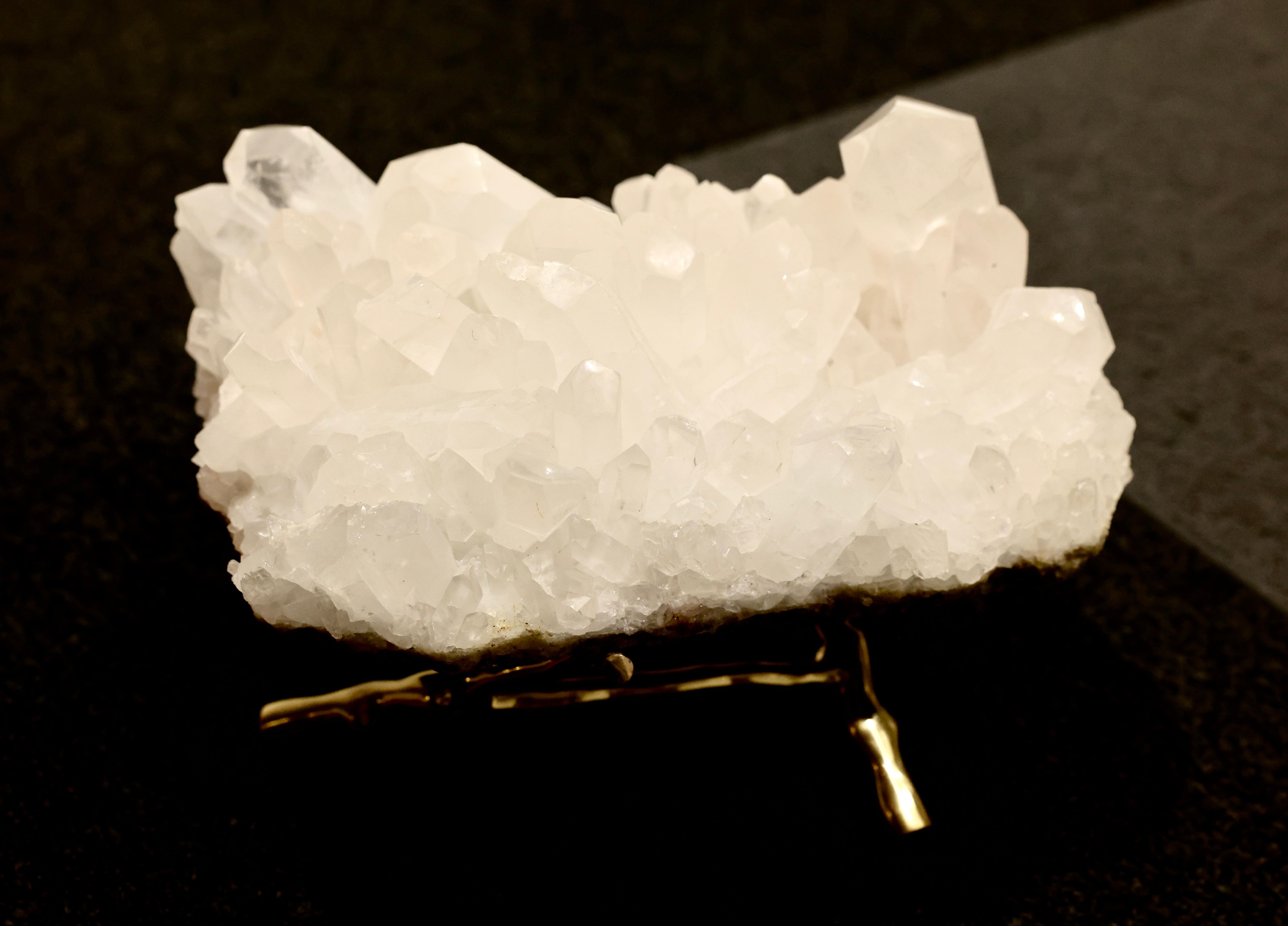 18th Century and Earlier Natural Rock Crystal Sculpture For Sale