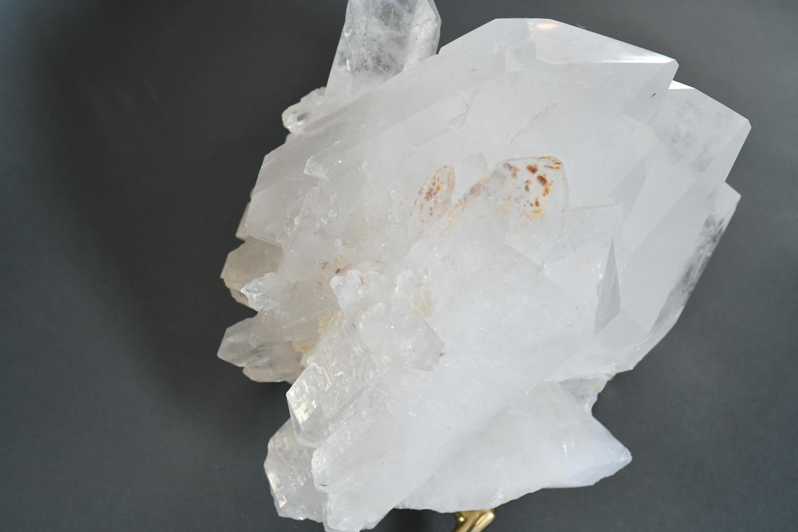 Contemporary Natural Rock Crystal Sculpture For Sale