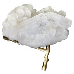 Antique Natural Rock Crystal Sculpture