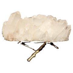 Antique Natural Rock Crystal Sculpture