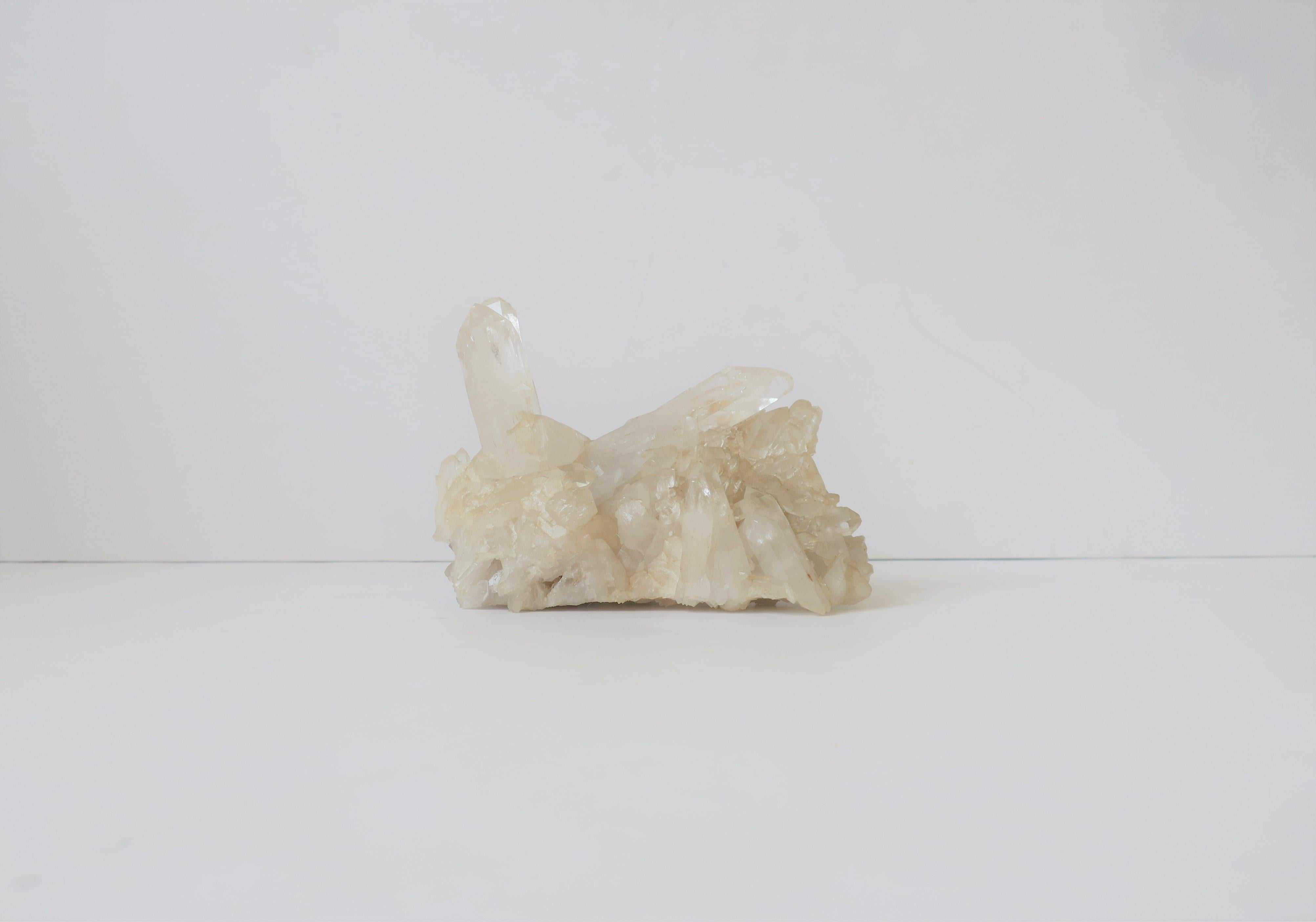 Natural Rock Crystal Specimen Piece In Fair Condition In New York, NY