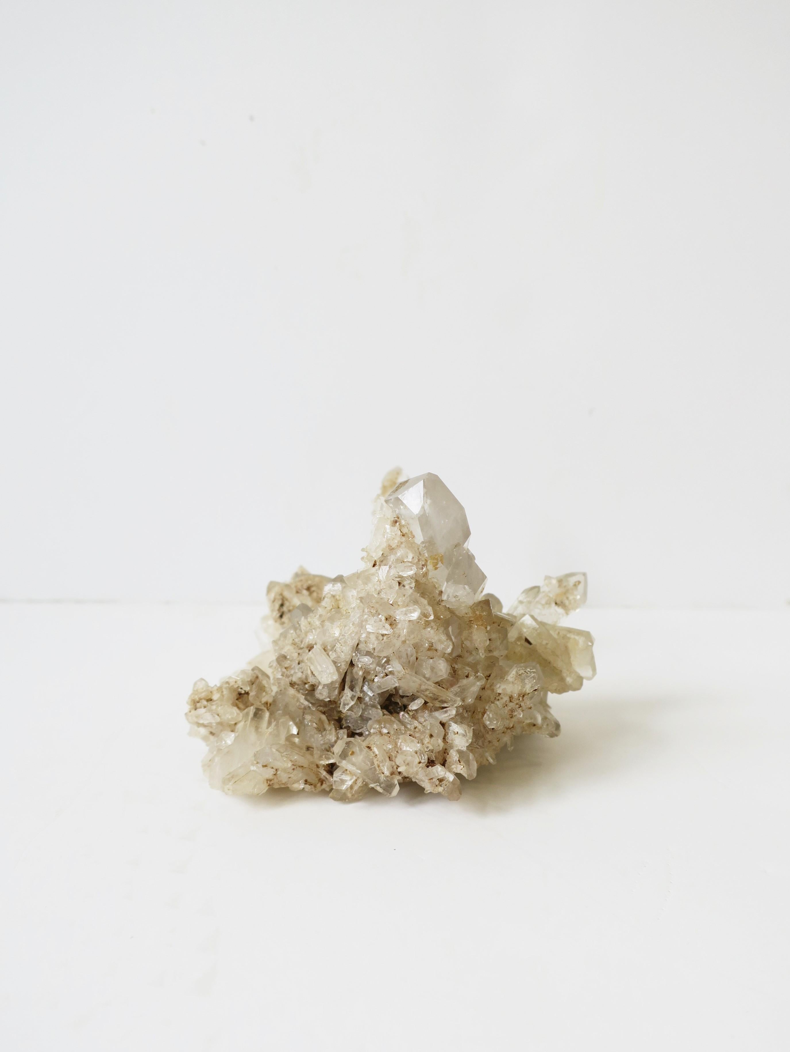 20th Century Natural Rock Crystal Specimen Piece For Sale