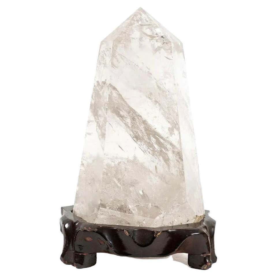 Rocker Crystal Natural Rock Crystal Sculpture For Sale at 1stDibs | natural crystal ...