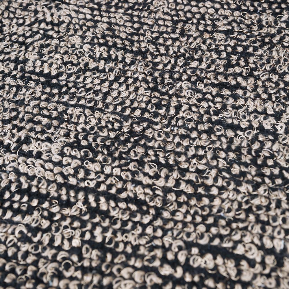 Art Déco Tappeto Natural Rock Patterns Mars Weave personalizzabile in nero extra large in vendita