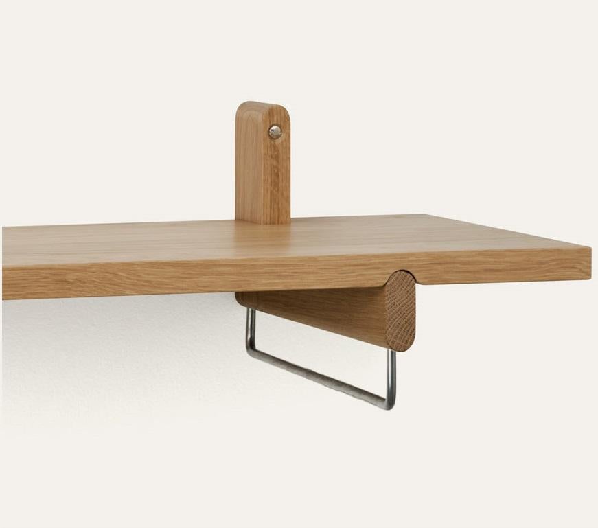 Post-Modern Natural Rondelle Shelf with Hanger by Storängen Design