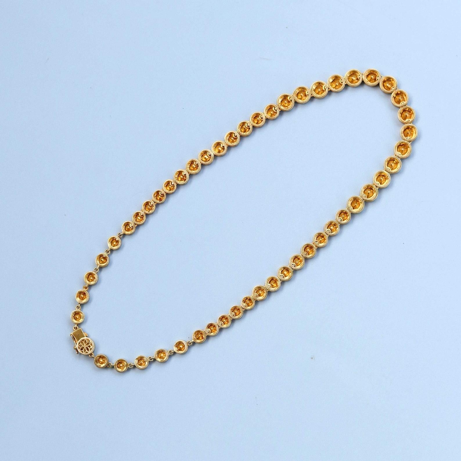 Natural Rose Cut Polki Diamond Handmade Victorian Necklace 925 Sterling Silver In New Condition For Sale In Chicago, IL