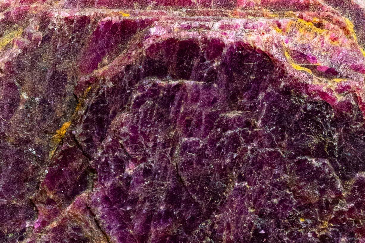 Natural Rough Hexagonal Ruby In New Condition In New York, NY