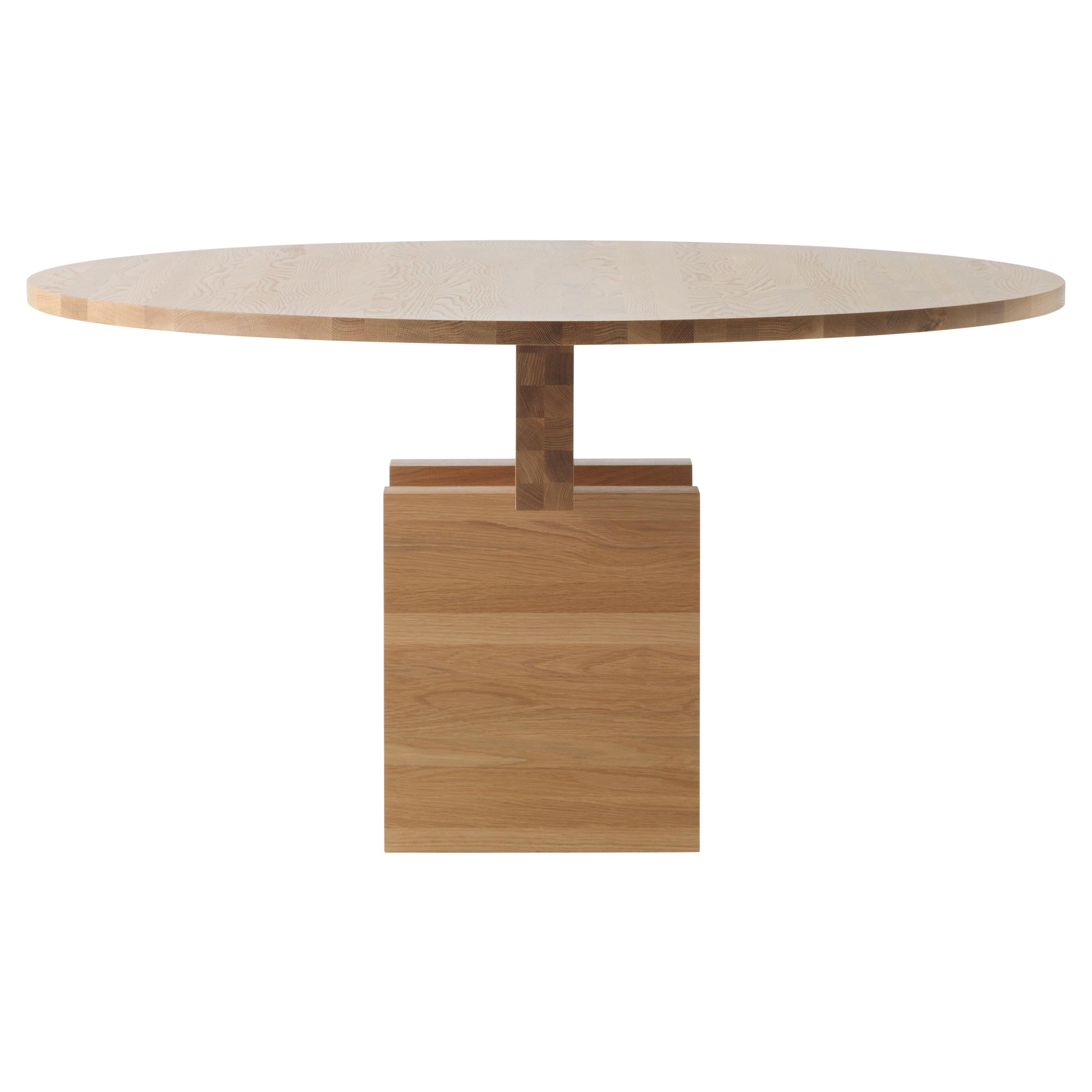 Mesa de Comedor Natural Redonda 1600 Planos by Resident en venta