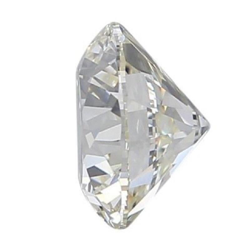 Round Cut Natural Round Brilliant Diamond in 0.29 Carat F SI2, GIA Certificate