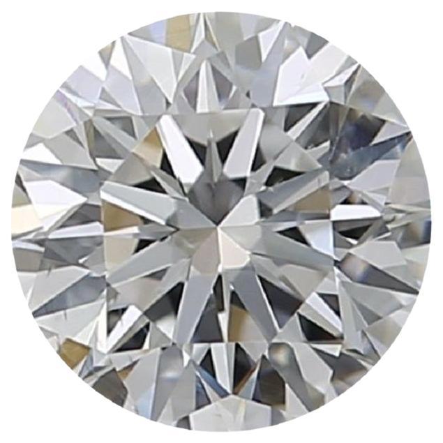 Diamant rond et brillant naturel de 0,41 carat I SI2, certificat GIA en vente