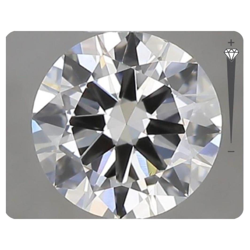 Natural Round Brilliant Diamond in a 1.00 Carat G VS1, GIA Certificate For Sale