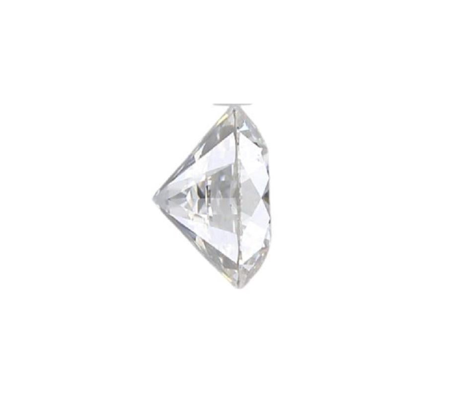 Natural Round Brilliant Diamond in 1.07 Carat D IF, IGI Cert 1